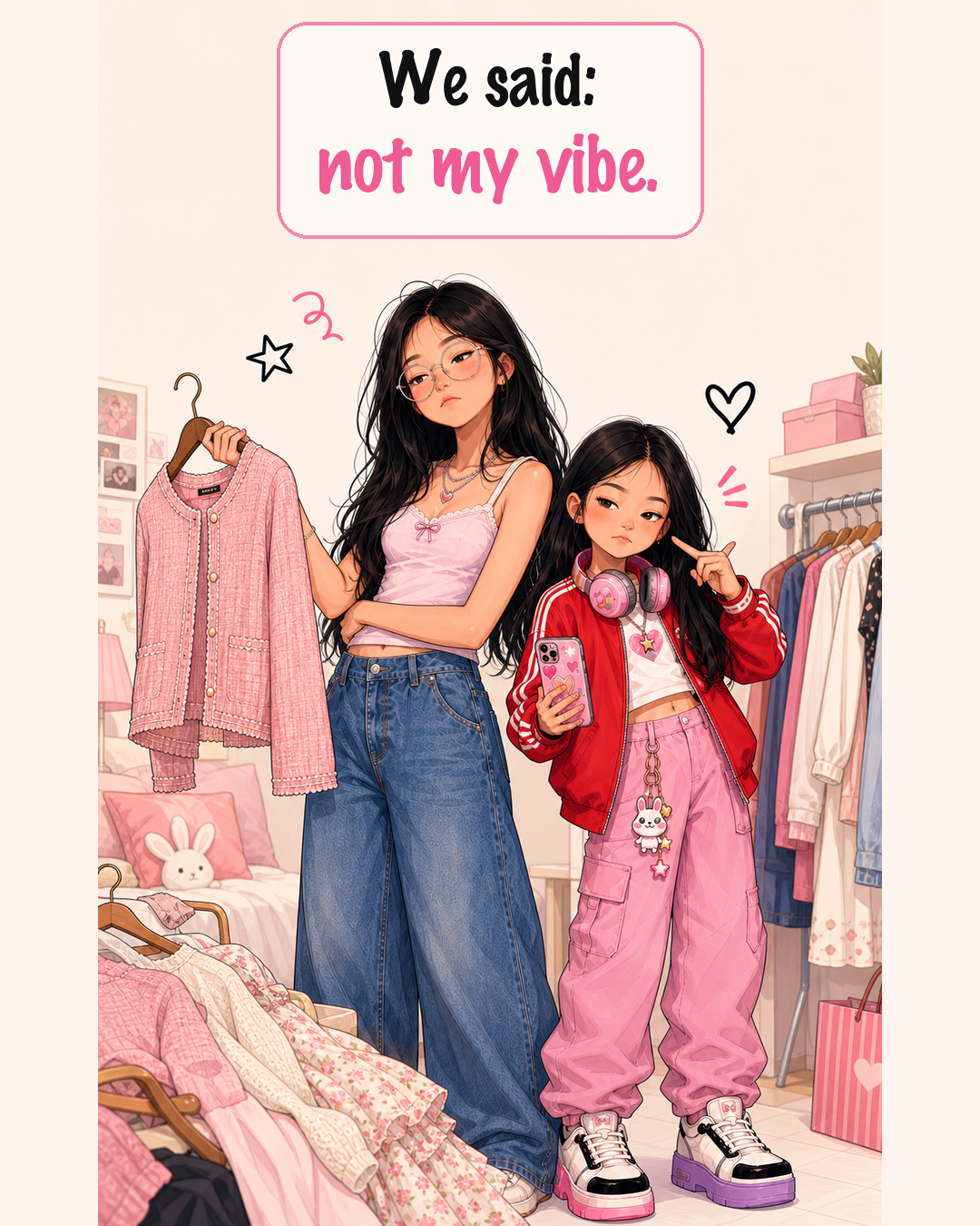Victoria and Michelle saying not my vibe